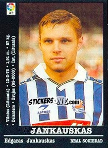 Sticker Jankauskas - Liga Spagnola 2000-2001 n. 220 - Panini