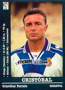 Sticker Cristobal - Liga Spagnola 2000-2001 n. 224 - Panini