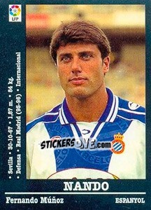 Sticker Nando - Liga Spagnola 2000-2001 n. 225 - Panini