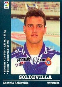 Cromo Soldevilla - Liga Spagnola 2000-2001 - Panini