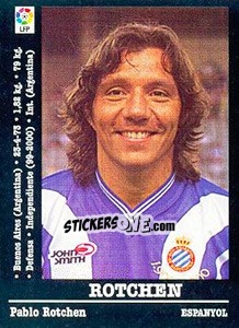 Cromo Rotchen - Liga Spagnola 2000-2001 n. 226a - Panini