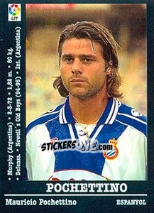 Sticker Pochettino - Liga Spagnola 2000-2001 - Panini