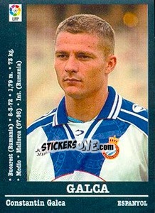 Figurina Galca - Liga Spagnola 2000-2001 - Panini