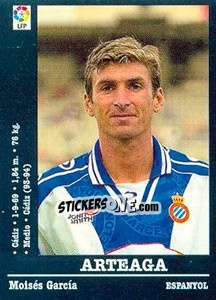 Figurina Arteaga - Liga Spagnola 2000-2001 - Panini