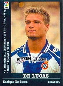 Sticker De lucas - Liga Spagnola 2000-2001 - Panini