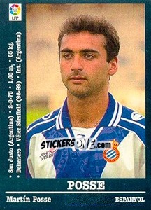Figurina Posse - Liga Spagnola 2000-2001 - Panini