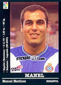 Cromo Manel - Liga Spagnola 2000-2001 - Panini