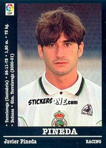 Sticker Pineda - Liga Spagnola 2000-2001 n. 241a - Panini
