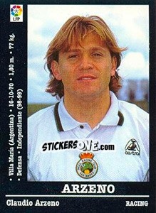 Sticker Arzeno - Liga Spagnola 2000-2001 n. 243 - Panini