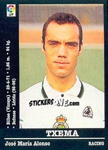 Sticker Txema - Liga Spagnola 2000-2001 - Panini