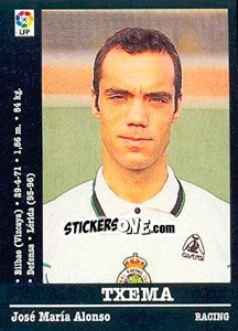Sticker Txema - Liga Spagnola 2000-2001 n. 244a - Panini