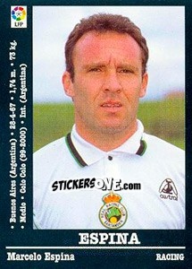 Sticker Espina - Liga Spagnola 2000-2001 n. 246 - Panini