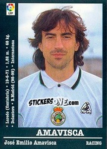 Figurina Amavisca - Liga Spagnola 2000-2001 - Panini