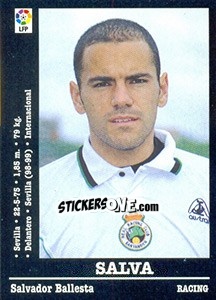 Cromo Salva - Liga Spagnola 2000-2001 - Panini