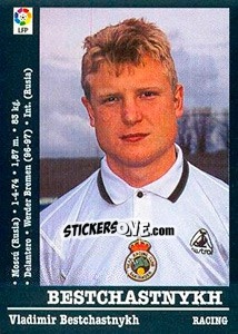 Sticker Bestchasnykh - Liga Spagnola 2000-2001 n. 254a - Panini