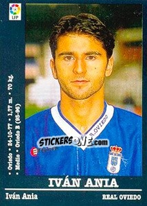 Figurina Ivan Ánia - Liga Spagnola 2000-2001 - Panini