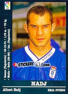 Cromo Nadj - Liga Spagnola 2000-2001 - Panini