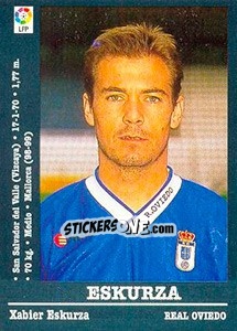 Cromo Eskurza - Liga Spagnola 2000-2001 - Panini