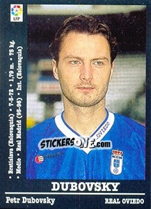 Sticker Dubovsky - Liga Spagnola 2000-2001 - Panini