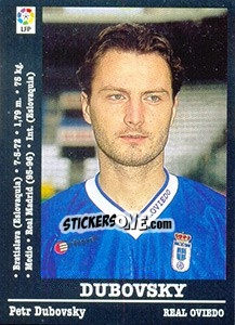 Sticker Dubovsky - Liga Spagnola 2000-2001 n. 268 - Panini