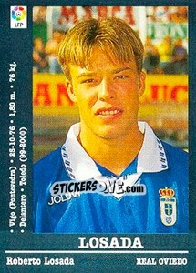 Sticker Losada - Liga Spagnola 2000-2001 n. 270 - Panini