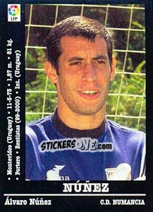 Figurina Nuñez - Liga Spagnola 2000-2001 - Panini