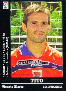 Cromo Tito - Liga Spagnola 2000-2001 - Panini