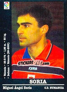 Sticker Soria - Liga Spagnola 2000-2001 n. 278 - Panini