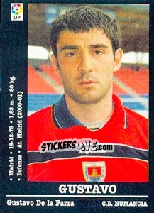Sticker Gustavo - Liga Spagnola 2000-2001 n. 280a - Panini
