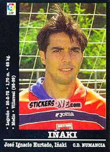 Figurina Iñaki - Liga Spagnola 2000-2001 n. 281 - Panini