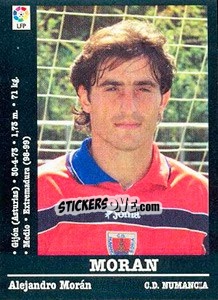 Figurina Moran - Liga Spagnola 2000-2001 - Panini