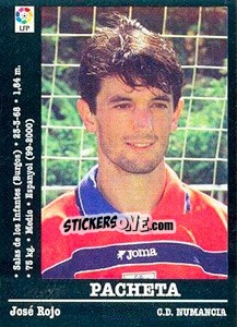 Sticker Pacheta - Liga Spagnola 2000-2001 n. 283 - Panini