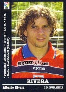 Sticker Rivera - Liga Spagnola 2000-2001 n. 284 - Panini