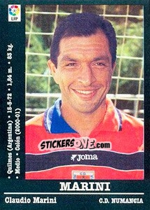 Sticker Marini - Liga Spagnola 2000-2001 - Panini