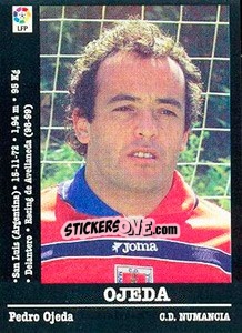 Sticker Ojeda - Liga Spagnola 2000-2001 - Panini