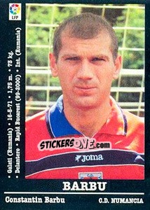 Sticker Barbú - Liga Spagnola 2000-2001 n. 288 - Panini