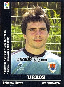 Sticker Urroz - Liga Spagnola 2000-2001 - Panini