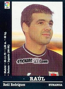 Sticker Raúl - Liga Spagnola 2000-2001 - Panini