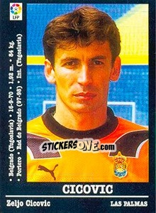 Figurina Cicovic - Liga Spagnola 2000-2001 - Panini