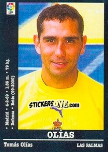 Cromo Olías - Liga Spagnola 2000-2001 - Panini