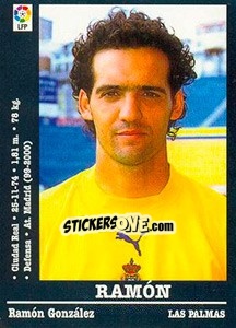Sticker Ramón - Liga Spagnola 2000-2001 n. 295 - Panini