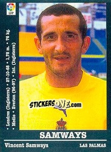 Sticker Samways - Liga Spagnola 2000-2001 - Panini