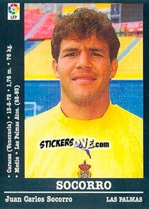 Sticker Socorro - Liga Spagnola 2000-2001 n. 300 - Panini