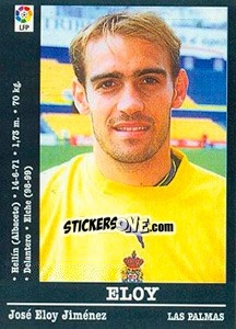 Sticker Eloy - Liga Spagnola 2000-2001 - Panini