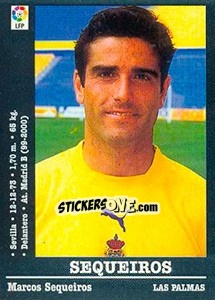 Figurina Sequeiros - Liga Spagnola 2000-2001 - Panini