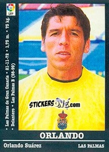 Sticker Orlando - Liga Spagnola 2000-2001 n. 305 - Panini