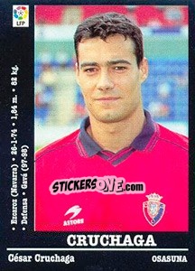 Figurina Cruchaga - Liga Spagnola 2000-2001 - Panini