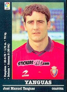 Sticker Yanguas - Liga Spagnola 2000-2001 n. 311 - Panini