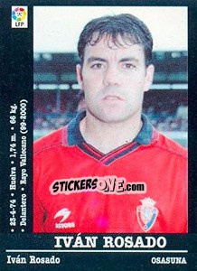 Figurina Ivan Rosado - Liga Spagnola 2000-2001 - Panini