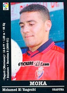 Sticker Moha - Liga Spagnola 2000-2001 n. 320a - Panini